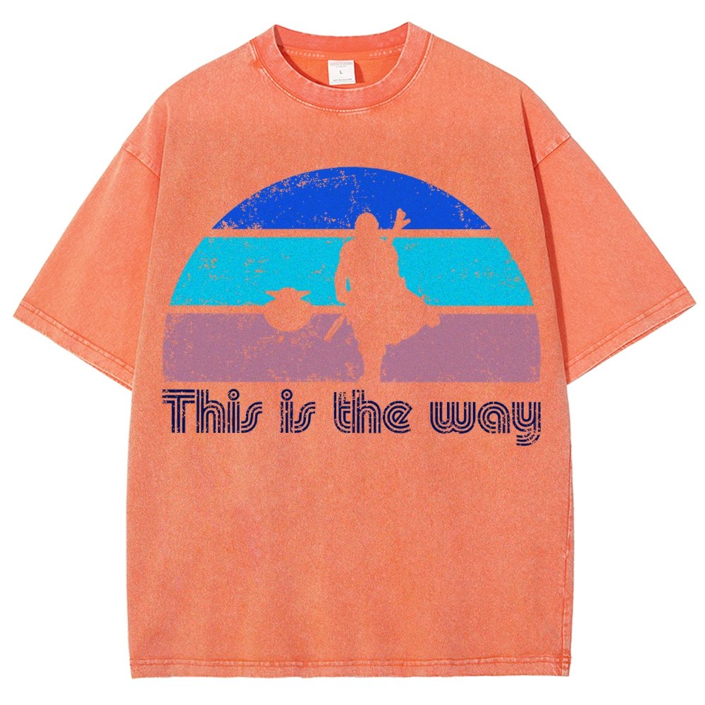 The Retro Way Vintage Distressed T-shirt