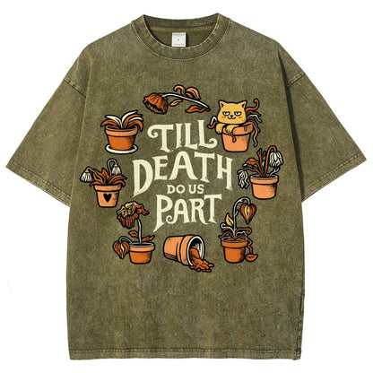 Plant Killer Love Vintage Distressed T-shirt