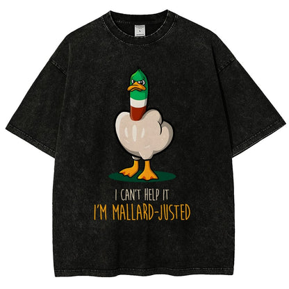 Maladjusted Mallard Vintage Distressed T-shirt