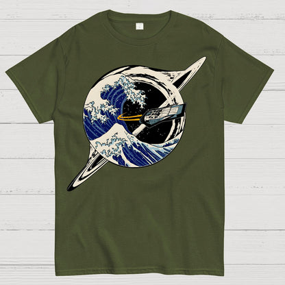 Interstellar Kanagawa Wave Geek T-Shirt