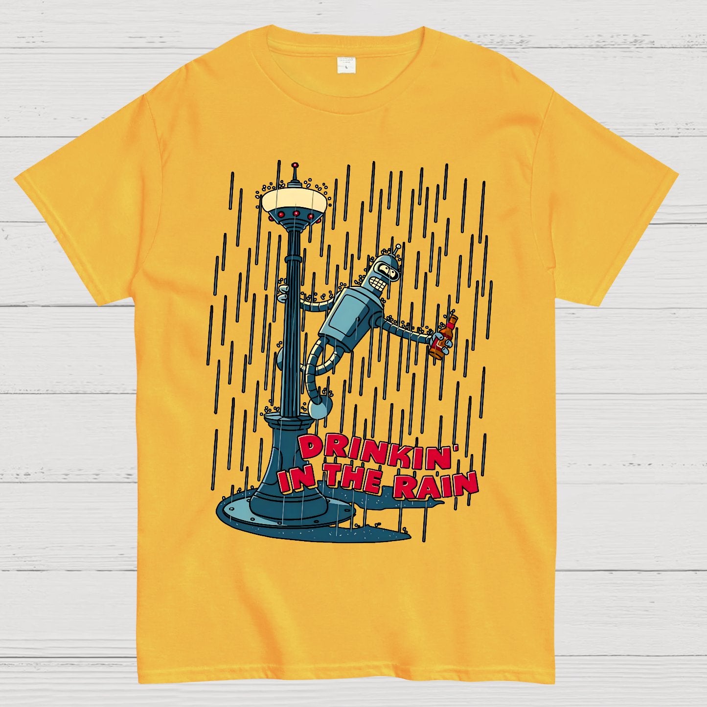 Drinkin' in the Rain Geek T-Shirt