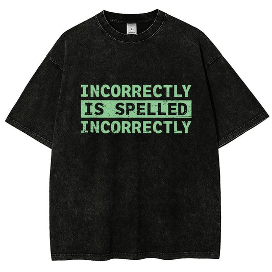 Incorrectly Vintage Distressed T-shirt