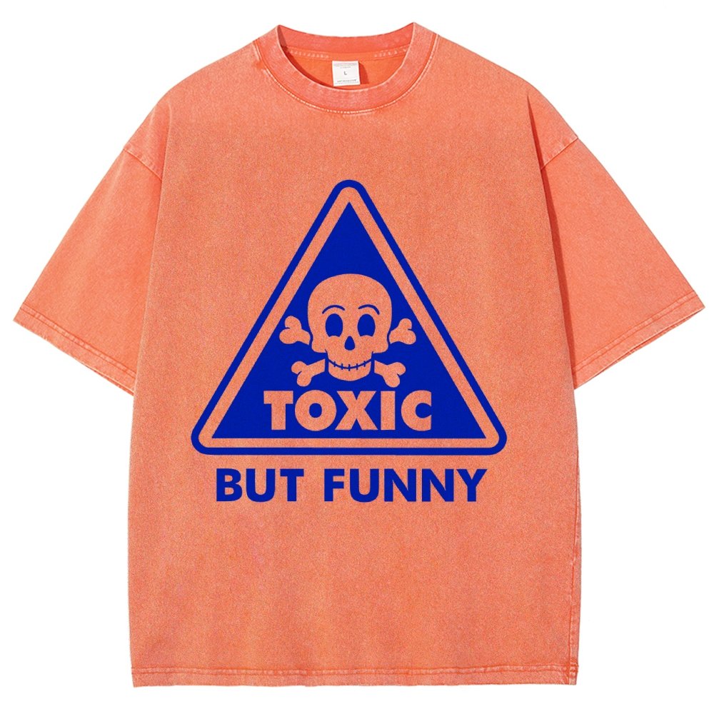 Toxic but Funny Vintage Distressed T-shirt