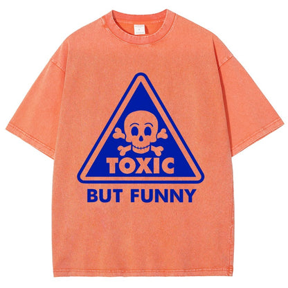 Toxic but Funny Vintage Distressed T-shirt