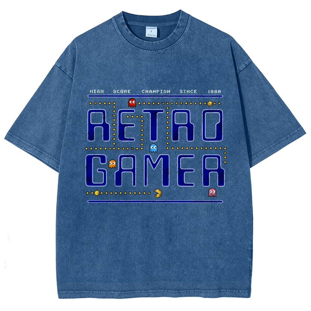 Retro Gamer Vintage Distressed T-shirt