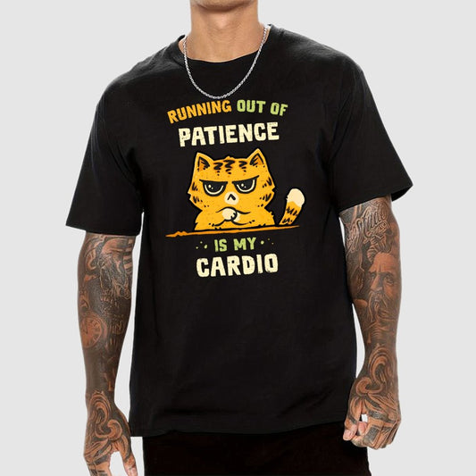 Running Out Of Patience Geek T-Shirt