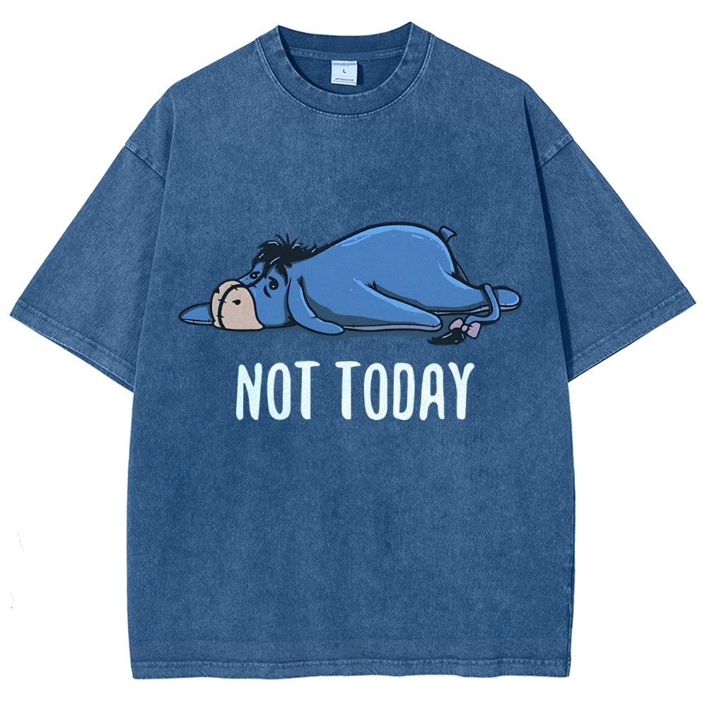 Not Today Vintage Distressed T-shirt