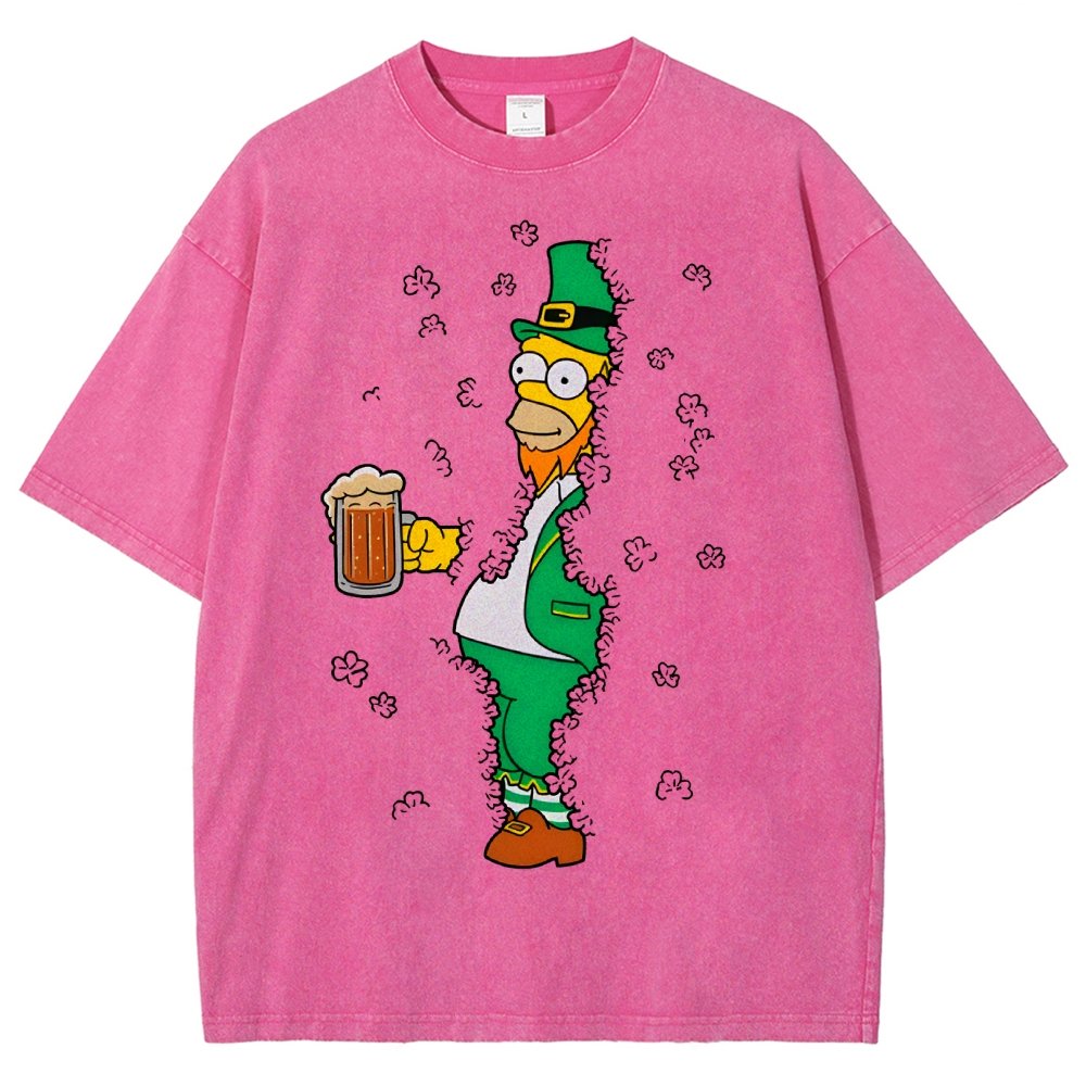 Into the Clovers-St. Patrick's Day Vintage Distressed T-shirt
