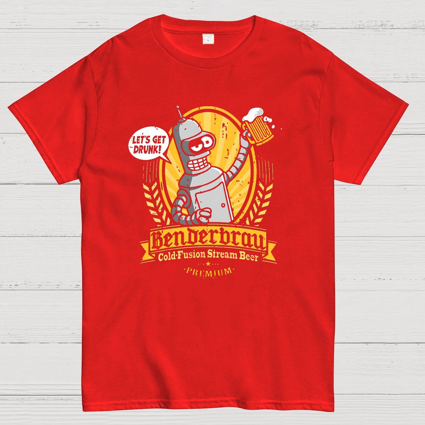Beer Festival Machines Get Drunk Geek T-Shirt