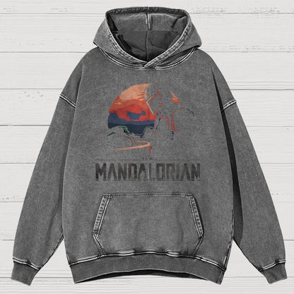 Bounty Hunter Vintage Distressed Hoodie