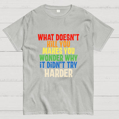 Try Harder Geek T-Shirt