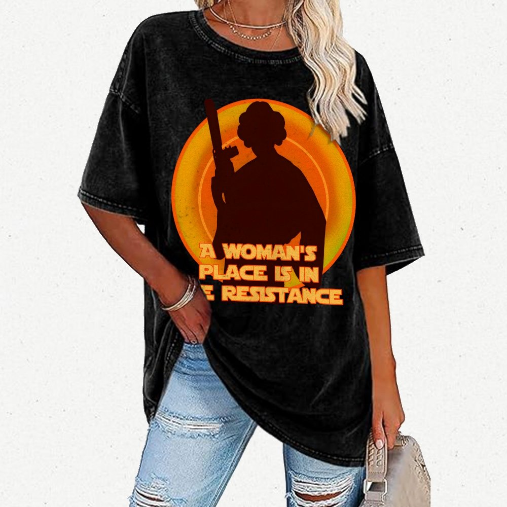 The Resistance Vintage Distressed T-shirt