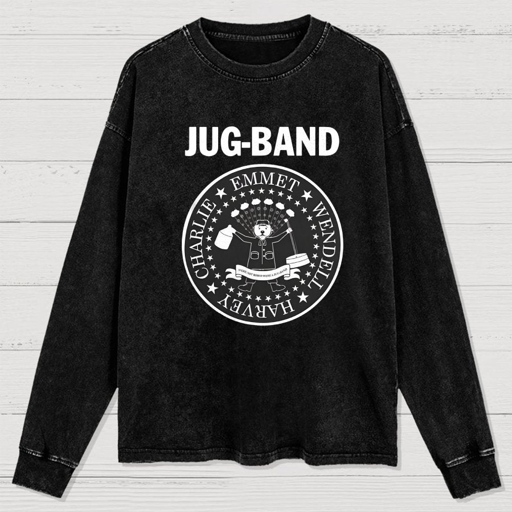 Jug Band Washed Long Sleeve Tee
