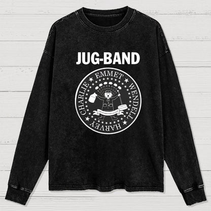 Jug Band Washed Long Sleeve Tee