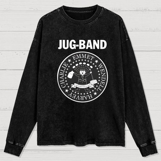 Jug Band Washed Long Sleeve Tee