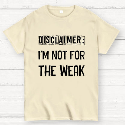Disclaimer Geek T-Shirt