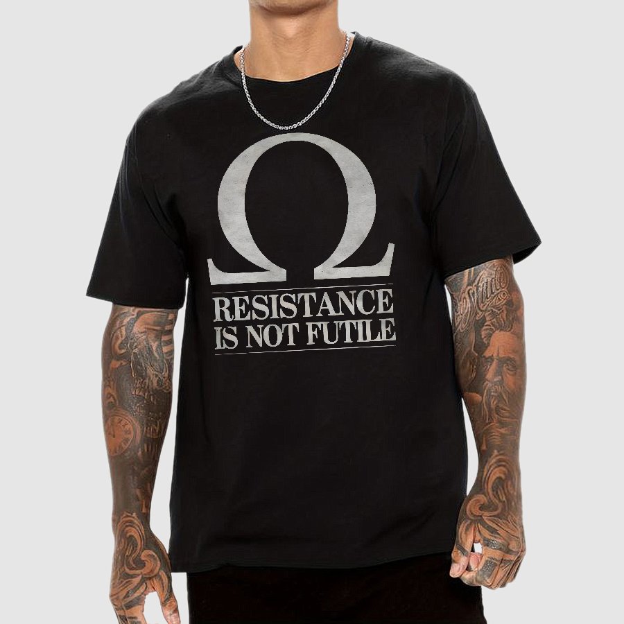 Resistance Is Not Futile Geek T-Shirt