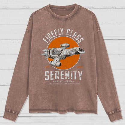 Retro Smugglers Washed Long Sleeve Tee