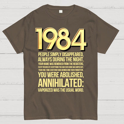 1984-Evaporation-Satire Geek T-Shirt