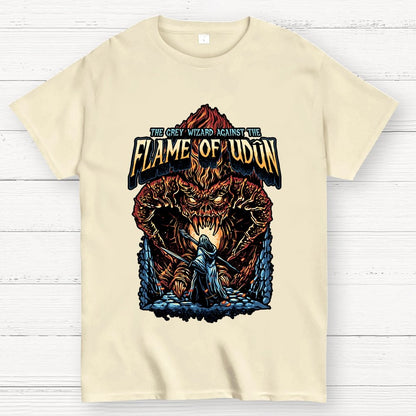 Wizard against the Flame Geek T-Shirt