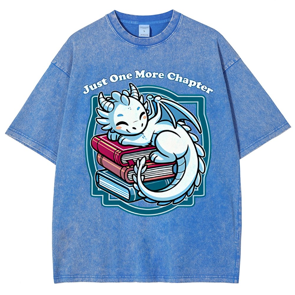 Just One More Chapter Vintage Distressed T-shirt