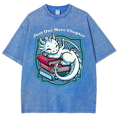 Just One More Chapter Vintage Distressed T-shirt