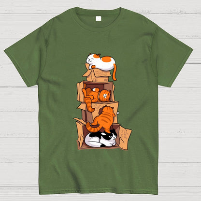 Funny Cat Geek T-Shirt 2510000738