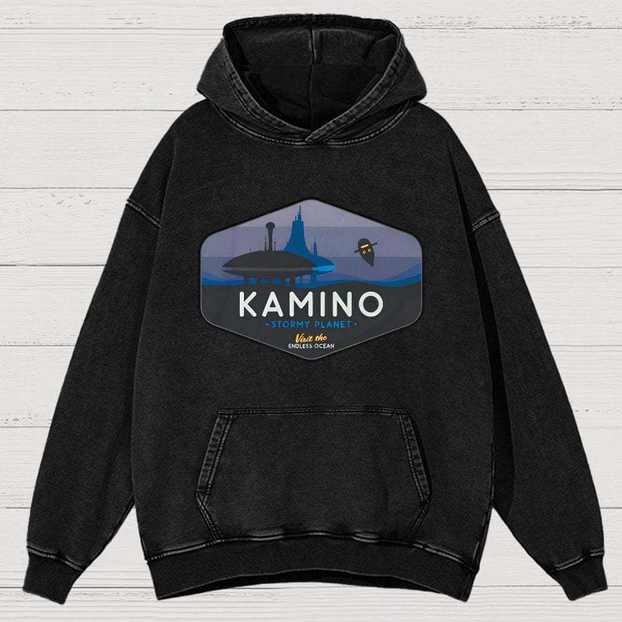 Kamino Vintage Distressed Hoodie