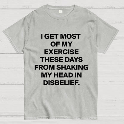 Shaking My Head Sarcastic Geek T-Shirt