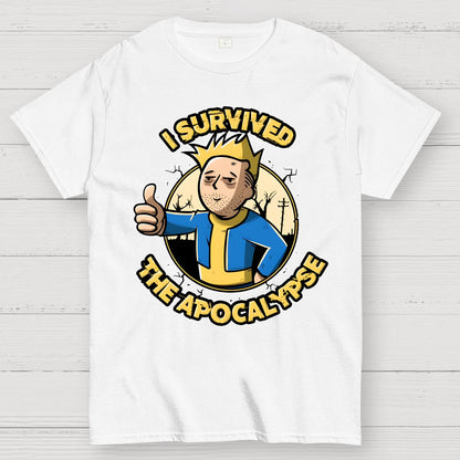I Survived the Apocalypse Geek T-Shirt