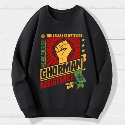 Galactic Resistance Geek Cotton Sweatshirt