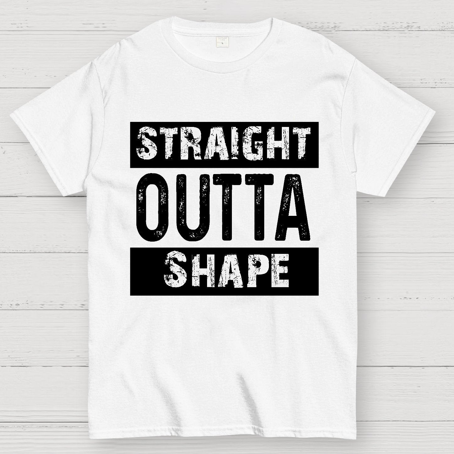 Straight Outta Shape Geek T-Shirt