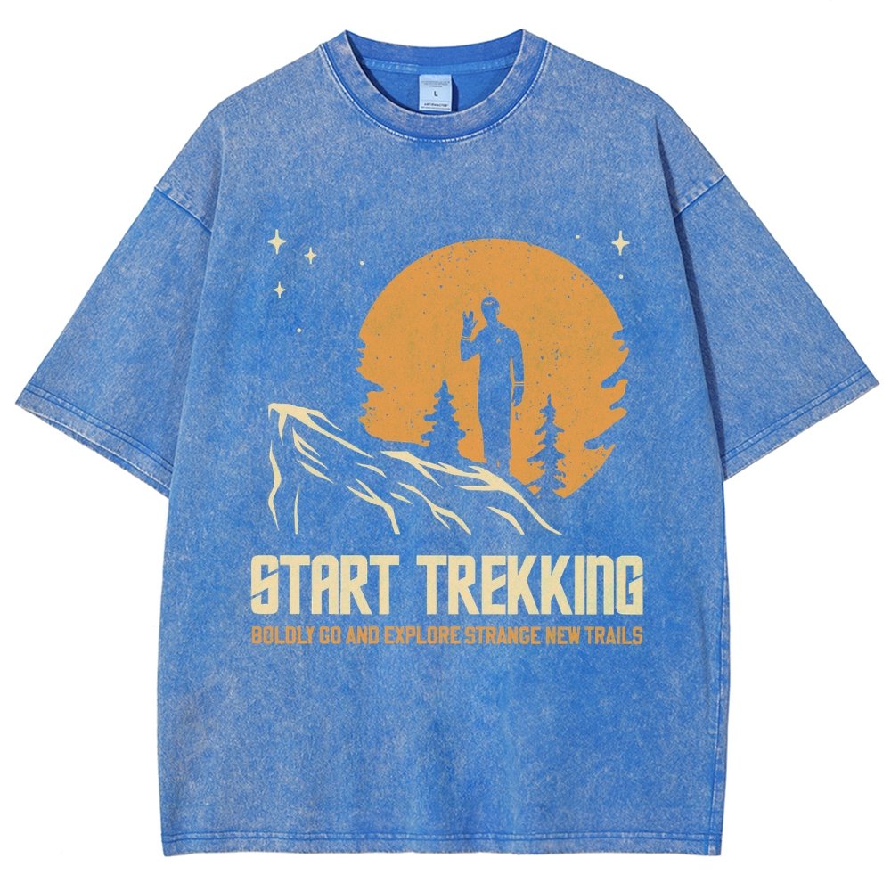 Start Exploring Vintage Distressed T-shirt