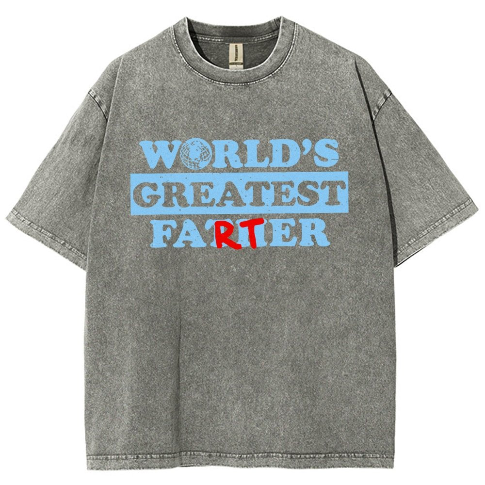 Father's Day Farter Vintage Distressed T-shirt