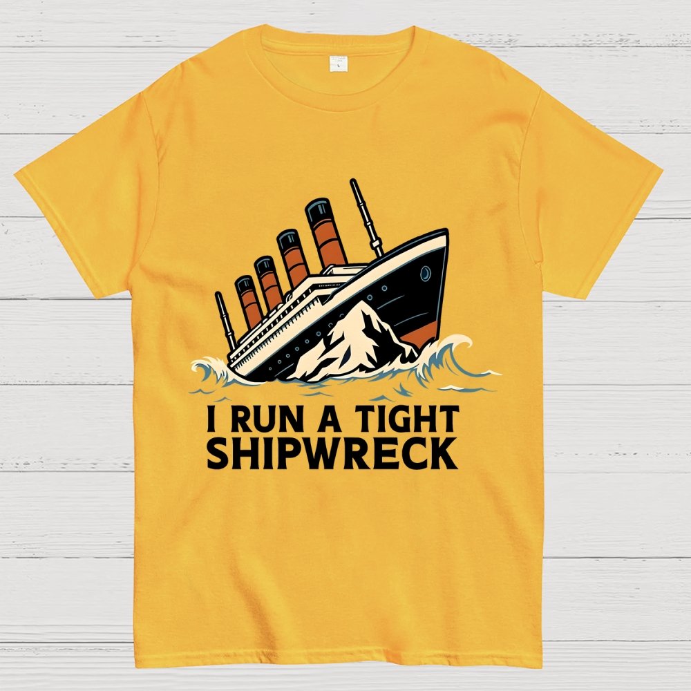 Tight Shipwreck Geek T-Shirt