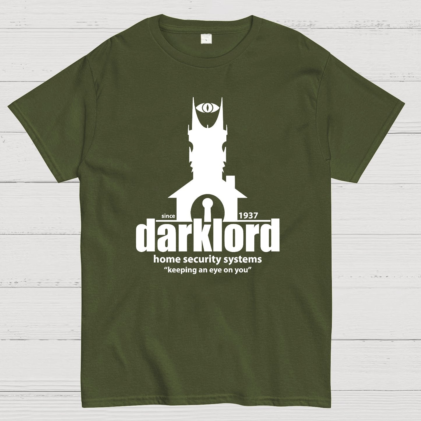 Dark Lord Home Security Systems Geek T-Shirt
