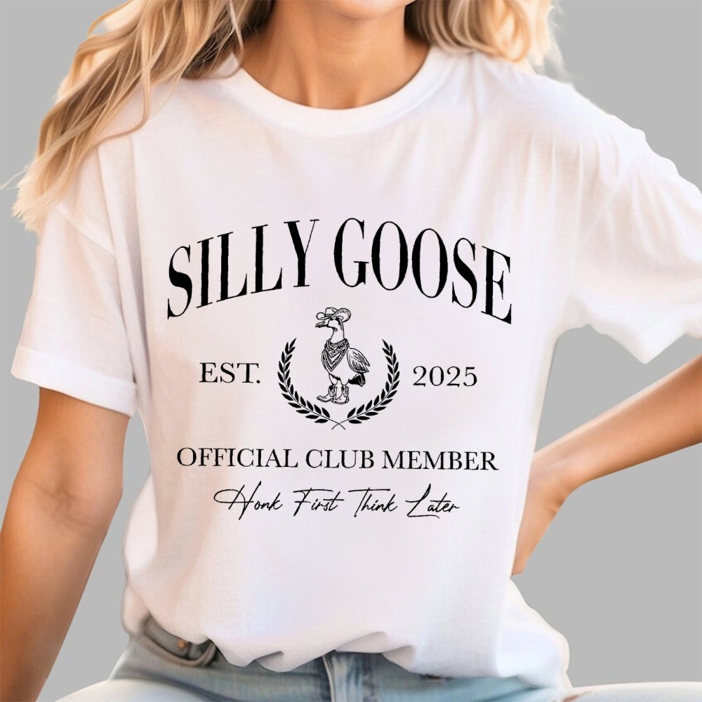 Silly Goose Official Club Unisex Geek T-Shirt