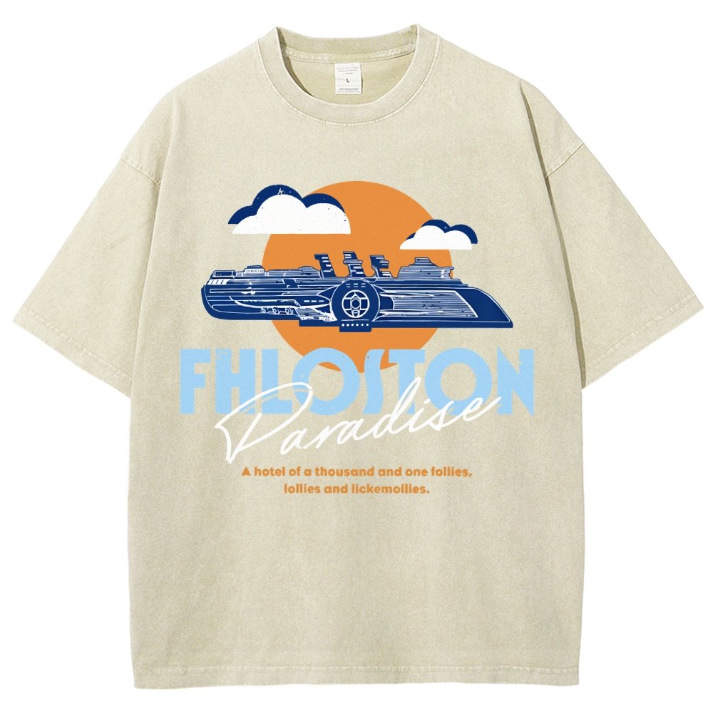Sunny Haven Vintage Distressed T-shirt