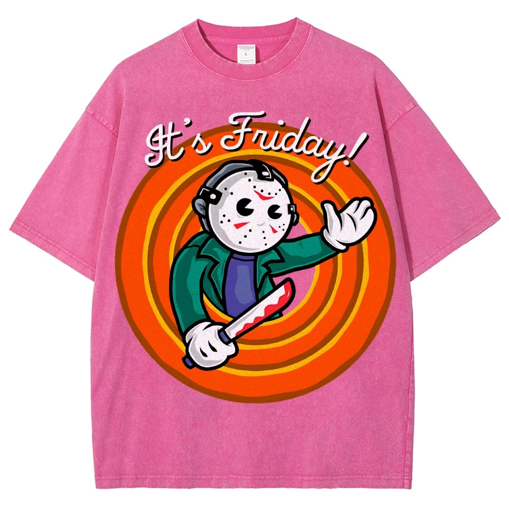 It's Friday Vintage Distressed T-shirt