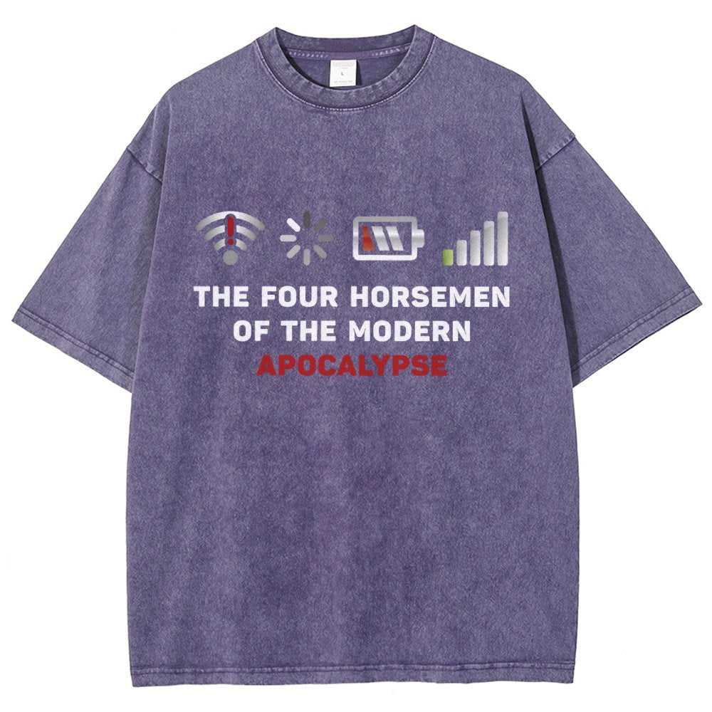 Four Horsemen Vintage Distressed T-shirt