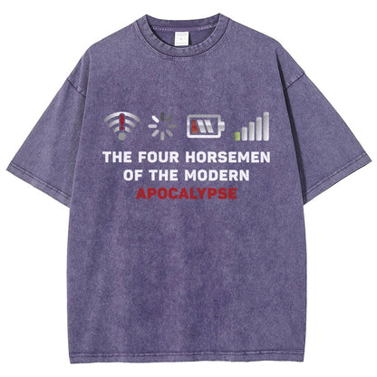 Four Horsemen Vintage Distressed T-shirt