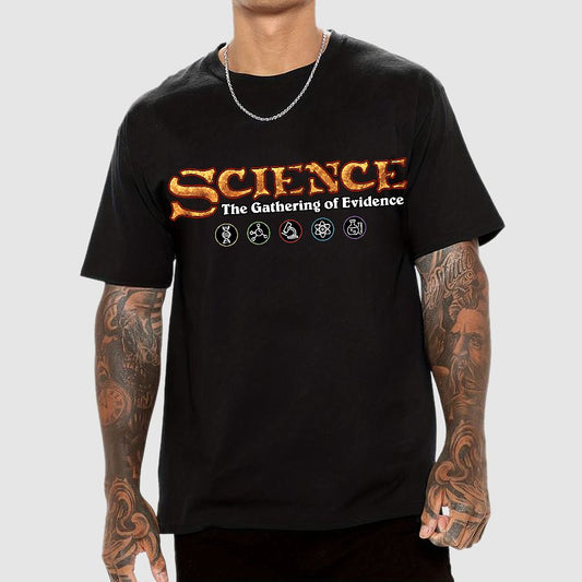 Science The Gathering of Evidence Geek T-Shirt