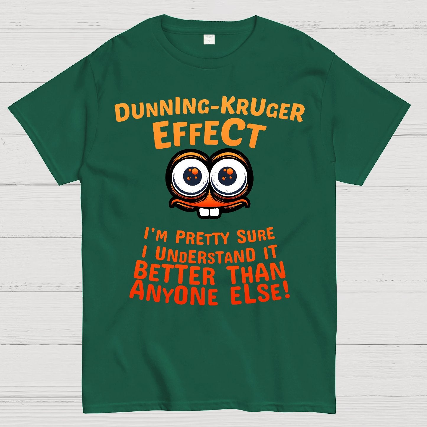 Dunning-Kruger-Effekt Geek T-Shirt