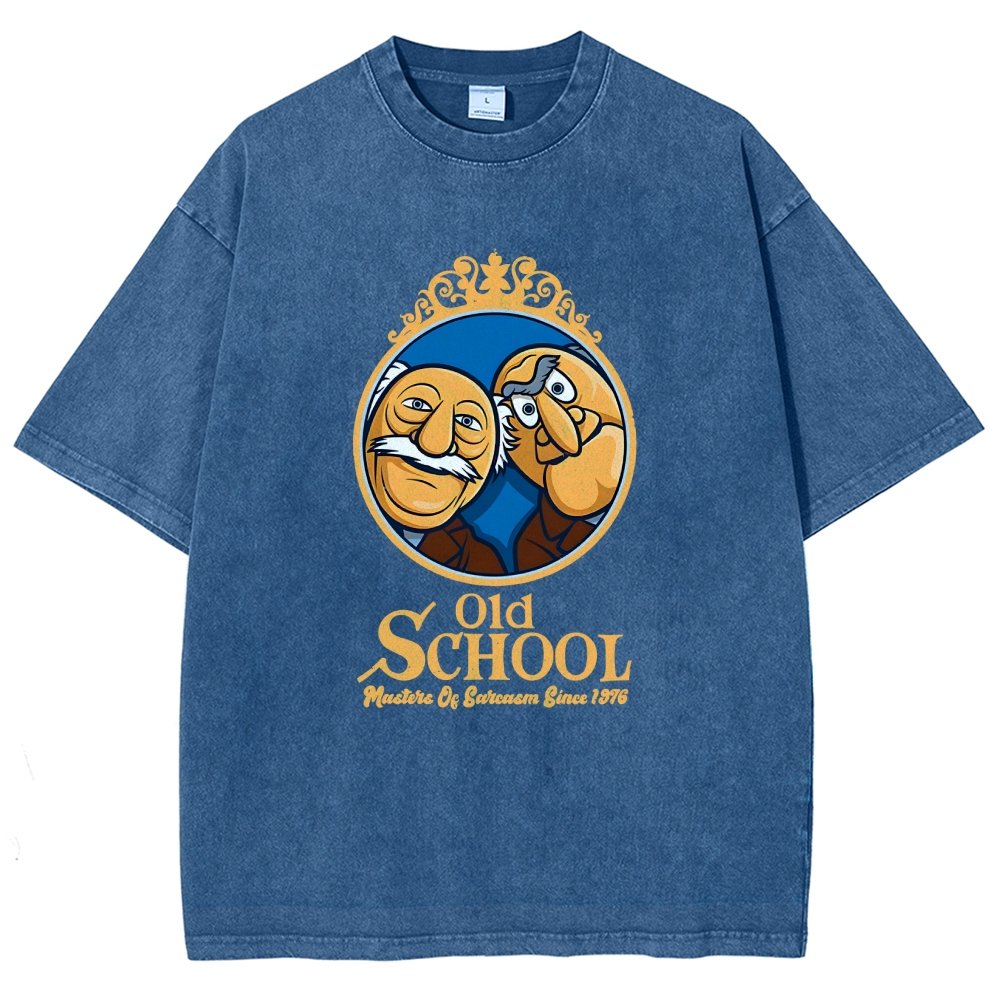 Old School Vintage Distressed T-shirt