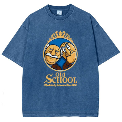 Old School Vintage Distressed T-shirt