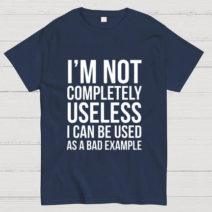 I'm Not Completely Useless Art Print Geek T-Shirt