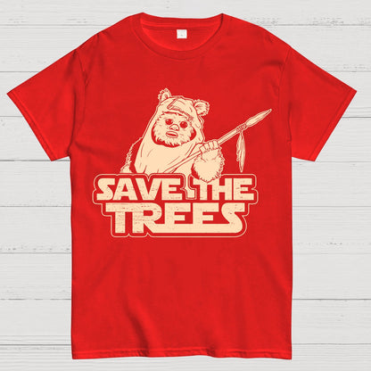 Save The Trees Geek T-Shirt
