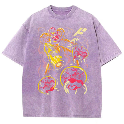 LARVA SWARM Vintage Distressed T-shirt