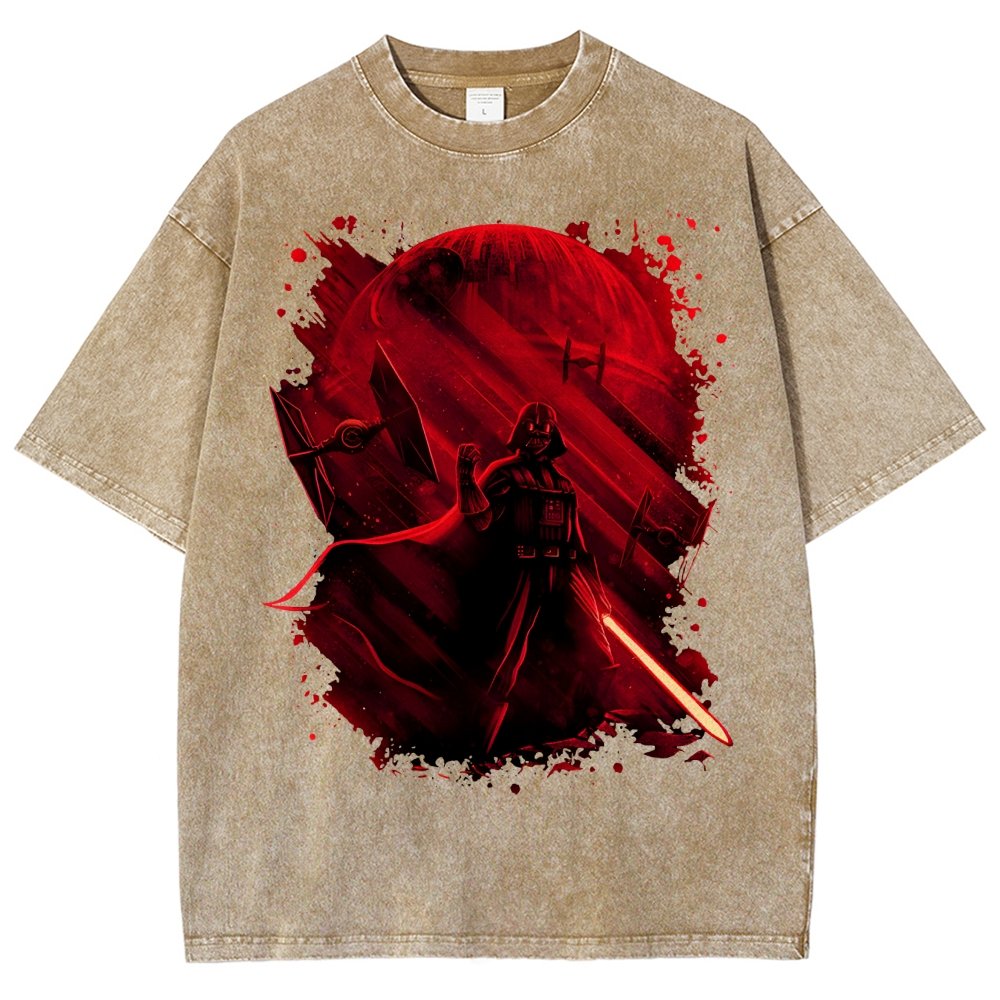 Dark Power Vintage Distressed T-shirt