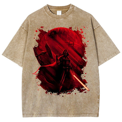 Dark Power Vintage Distressed T-shirt